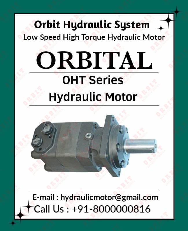 OHT Orbit Hydraulic Motor Manufacturers in India